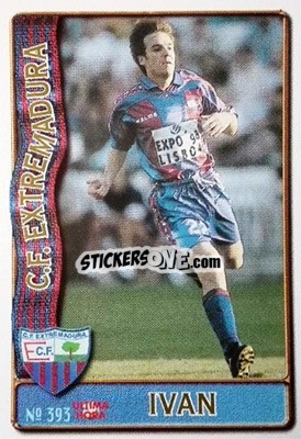 Sticker I. Pérez - Las Fichas De La Liga 1996-1997 - Mundicromo