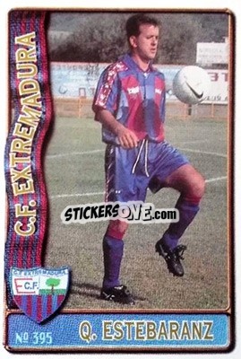 Cromo Quique E. - Las Fichas De La Liga 1996-1997 - Mundicromo