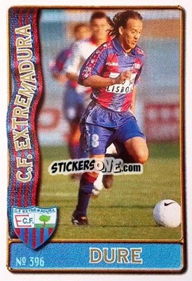 Cromo Duré - Las Fichas De La Liga 1996-1997 - Mundicromo