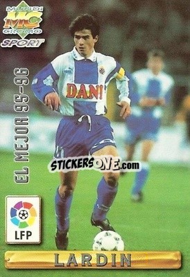 Sticker Lardin - Las Fichas De La Liga 1996-1997 n. 403 - Mundicromo