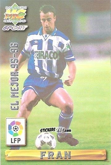 Sticker Fran - Las Fichas De La Liga 1996-1997 n. 408 - Mundicromo