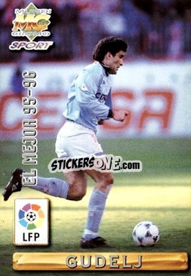 Cromo Gudelj - Las Fichas De La Liga 1996-1997 - Mundicromo