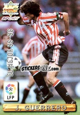 Figurina Guerrero - Las Fichas De La Liga 1996-1997 - Mundicromo