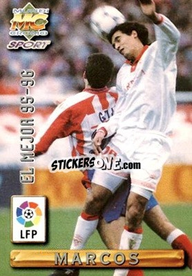 Sticker Marcos - Las Fichas De La Liga 1996-1997 - Mundicromo