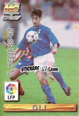 Sticker Oli - Las Fichas De La Liga 1996-1997 - Mundicromo