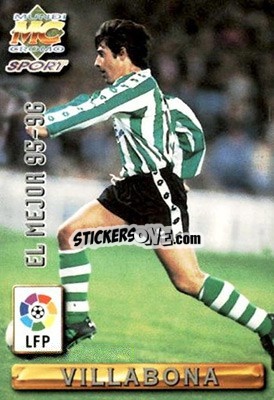 Cromo Billabona - Las Fichas De La Liga 1996-1997 - Mundicromo
