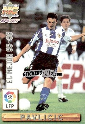 Sticker Pavlicic - Las Fichas De La Liga 1996-1997 n. 419 - Mundicromo