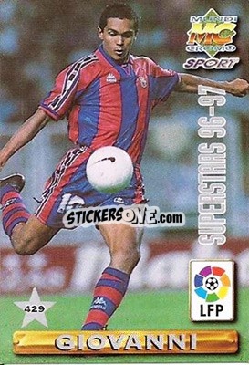 Figurina Ronaldo / Giovanni - Las Fichas De La Liga 1996-1997 - Mundicromo