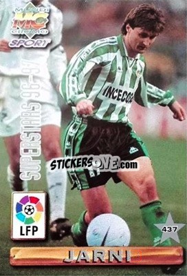 Sticker Jarni / Finidi - Las Fichas De La Liga 1996-1997 n. 437 - Mundicromo
