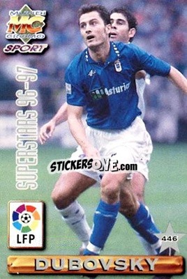 Sticker Dubovsky / Nikiforov - Las Fichas De La Liga 1996-1997 - Mundicromo