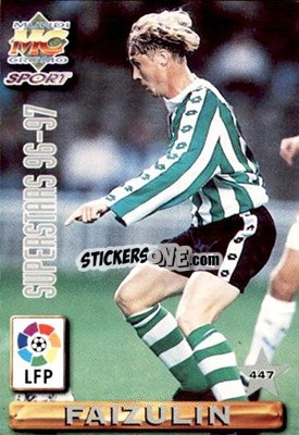 Cromo Fernando / Faizulin - Las Fichas De La Liga 1996-1997 - Mundicromo