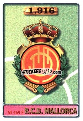 Sticker Mallorca - Carreras - Las Fichas De La Liga 1996-1997 n. 469 - Mundicromo