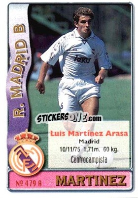 Figurina Martinez / Junior - Las Fichas De La Liga 1996-1997 - Mundicromo