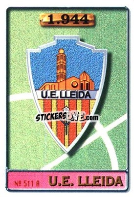 Figurina Lleida / Berisovic - Las Fichas De La Liga 1996-1997 - Mundicromo