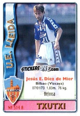 Sticker Calderón / Txutxi - Las Fichas De La Liga 1996-1997 - Mundicromo