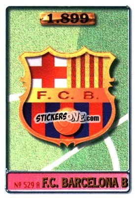 Cromo Barcelona B - Suffo - Las Fichas De La Liga 1996-1997 - Mundicromo