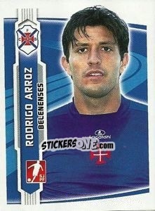 Sticker Rodrigo Arroz - Futebol 2009-2010 n. 27 - Panini