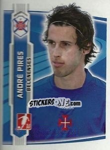 Sticker Andre Pires - Futebol 2009-2010 - Panini