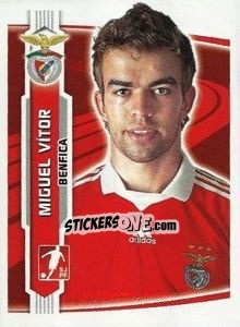 Sticker Miguel Vitor - Futebol 2009-2010 - Panini