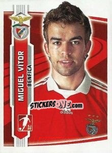 Sticker Miguel Vitor - Futebol 2009-2010 n. 47 - Panini
