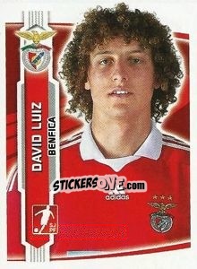 Cromo David Luiz - Futebol 2009-2010 - Panini