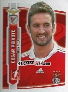 Sticker Cesar Peixoto - Futebol 2009-2010 n. 49 - Panini