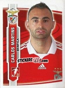 Sticker Carlos Martins - Futebol 2009-2010 - Panini