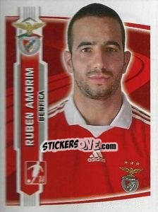 Sticker Ruben Amorim - Futebol 2009-2010 n. 53 - Panini