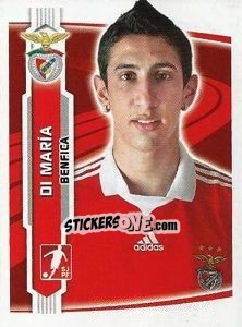 Figurina Angel Di Maria - Futebol 2009-2010 - Panini