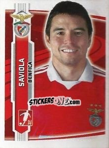 Sticker Javier Saviola - Futebol 2009-2010 - Panini