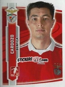 Cromo Oscar Cardozo - Futebol 2009-2010 - Panini