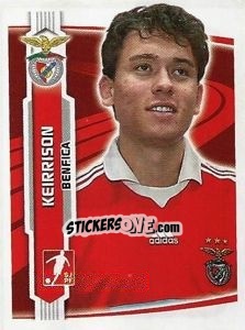 Sticker Keirrison - Futebol 2009-2010 n. 58 - Panini