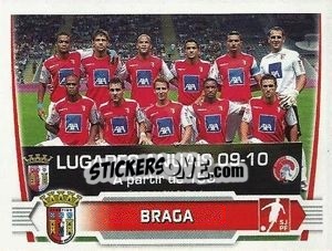Sticker Equipa - Futebol 2009-2010 n. 62 - Panini