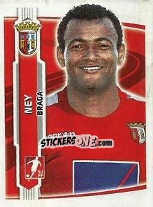 Sticker Ney - Futebol 2009-2010 n. 68 - Panini