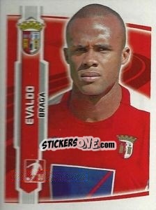 Sticker Evaldo - Futebol 2009-2010 n. 69 - Panini