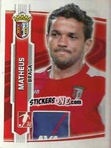 Sticker Matheus - Futebol 2009-2010 - Panini