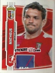 Cromo Matheus - Futebol 2009-2010 n. 72 - Panini