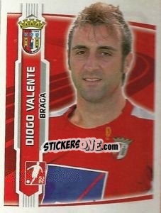 Sticker Diogo Valente - Futebol 2009-2010 - Panini