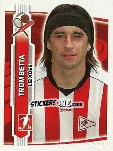 Sticker Trombeta - Futebol 2009-2010 n. 90 - Panini