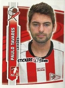 Sticker Paulo Tavares - Futebol 2009-2010 n. 92 - Panini
