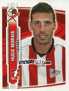 Figurina Hugo Morais - Futebol 2009-2010 n. 95 - Panini