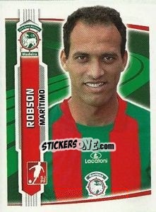 Sticker Robson - Futebol 2009-2010 n. 105 - Panini