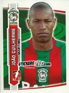 Sticker Joao Guilherme - Futebol 2009-2010 n. 106 - Panini