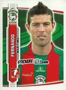 Sticker Fernando - Futebol 2009-2010 n. 107 - Panini