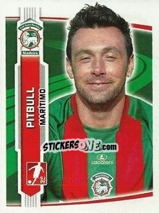Sticker Pitbull - Futebol 2009-2010 n. 114 - Panini