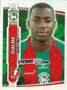 Sticker Djalma - Futebol 2009-2010 n. 115 - Panini
