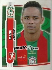 Figurina Manu - Futebol 2009-2010 - Panini