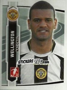 Sticker Wellington - Futebol 2009-2010 n. 129 - Panini