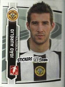 Sticker Joao Aurelio - Futebol 2009-2010 n. 132 - Panini