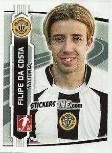 Sticker Filipe da Costa - Futebol 2009-2010 n. 135 - Panini